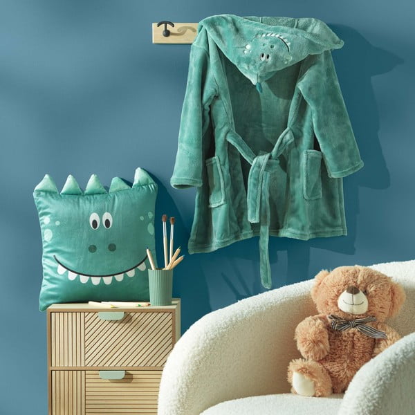 Dječji jastuk od samta 40x40 cm Dina – douceur d'intérieur-image-1