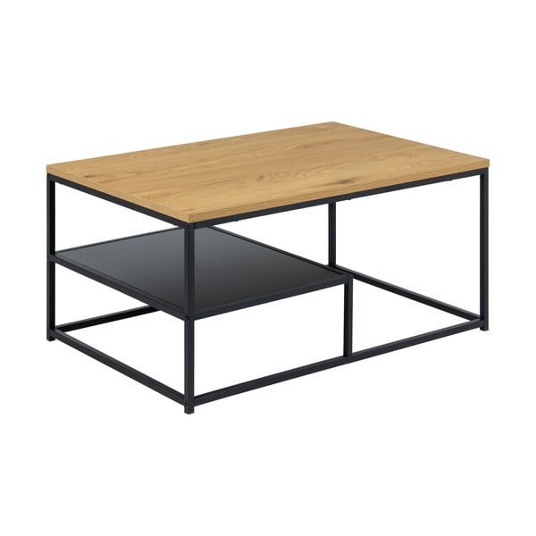 Stolić za kavu s pločom stola u dekoru hrasta u prirodnoj boji 60x90 cm Gila – Actona-image-3