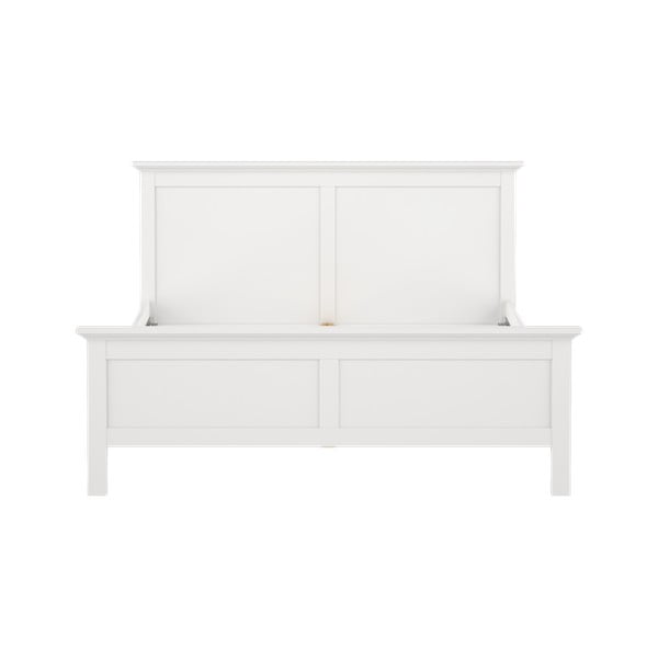 Bijeli bračni krevet 160x200 cm Paris – Tvilum-image-2