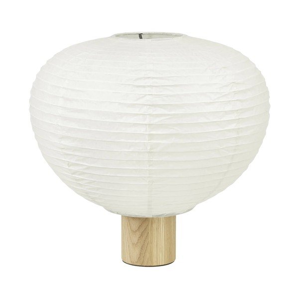 Bijela stolna lampa s papirnim sjenilom (visina 32 cm) Kami – Blomus