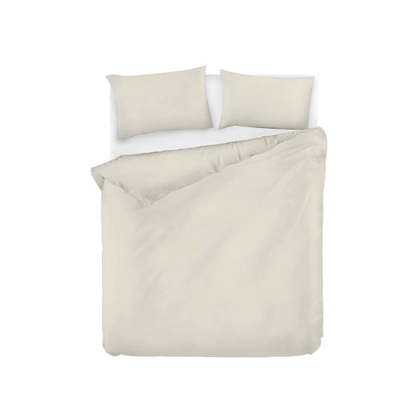 Krem pamučna posteljina za krevet za jednu osobu 140x200 cm Fresh Color – Mijolnir
