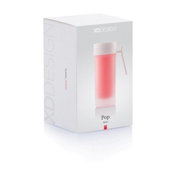 Crvena termo šalica XD Design Pop, 275 ml-image-2
