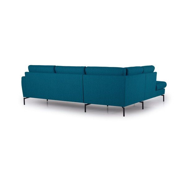 Plava sofa Scandic Vesta, lijevi kut-image-3