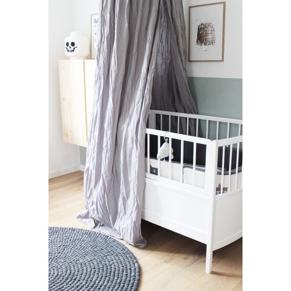 Svjetlosivi tepih od vunenih pompona Wooldot Ball Rugs, ⌀ 120 cm-image-4