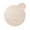 Bež/u prirodnoj boji ručno rađen vunen okrugao tepih ø 200 cm Lyon Beans – Elle Decoration