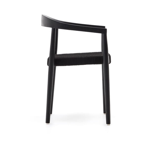 Crne blagovaonske stolice u setu 4 kom Ydalia – Kave Home-image-3