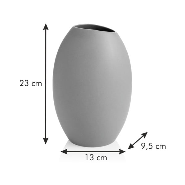 Siva keramička vaza Fancy Home - Tescoma-image-3