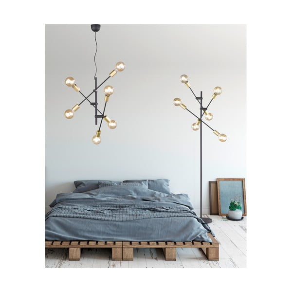 Stropna svjetiljka Trio Cross, visina 19 cm-image-1