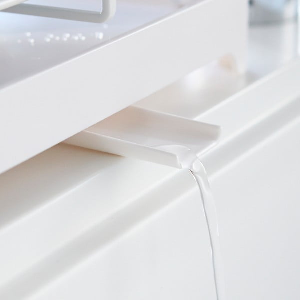 Bijela posuda YAMAZAKI Tower Wire-image-3