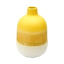 Žuto-bijela vaza Sass & Belle Bohemian Home Mojave