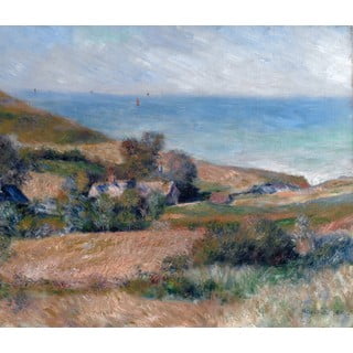 Reprodukcija slike Auguste Renoir - View of the Seacoast near Wargemont in Normandy, 70 x 60 cm