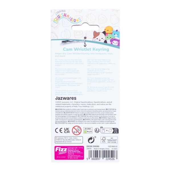 Privjesak za ključeve Fizz Cam – SQUISHMALLOWS-image-3