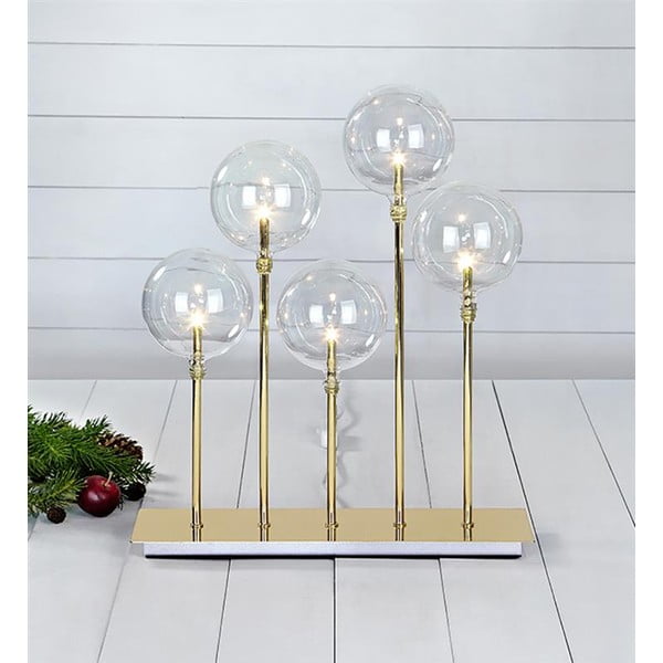 Božićni svjetlosni ukras u zlatnoj boji – Markslöjd-image-3