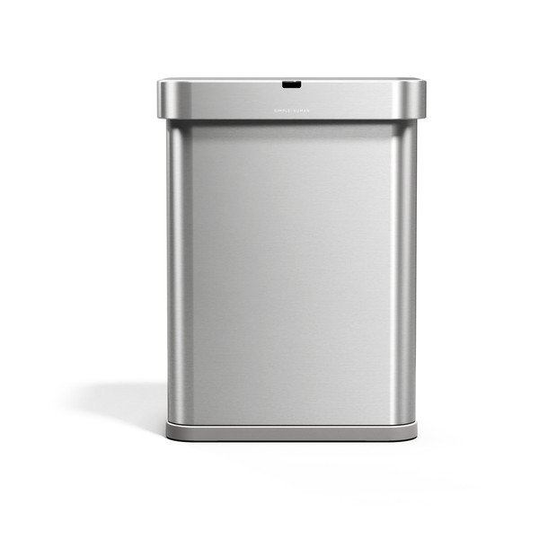Beskontaktna željezna kanta za smeće u srebrnoj boji 58 l Sensor – simplehuman-image-3
