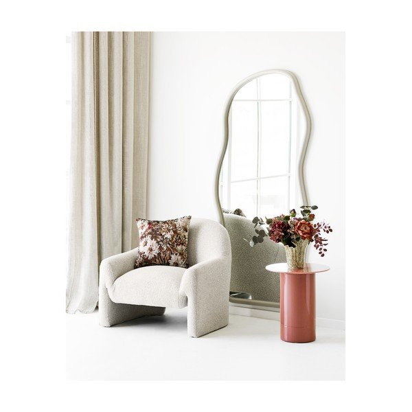 Stakleni okrugao pomoćni stol ø 45 cm Florens – House Nordic-image-2