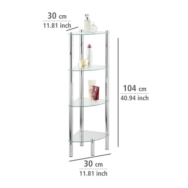 Kutna polica s 4 odjeljaka Wenko Corner-image-1