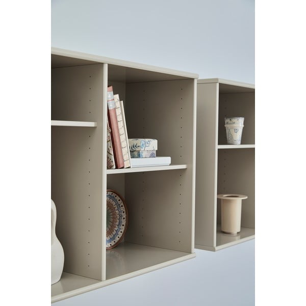 Bež viseća biblioteka 89x61 cm Mistral – Hammel Furniture-image-4