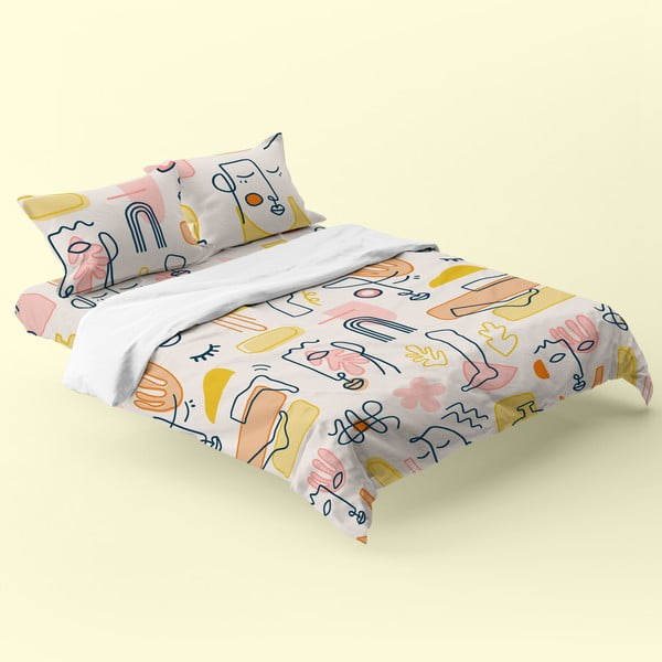 Navlaka za poplun za bračni krevet 200x200 cm Anatomy – Aware-image-1