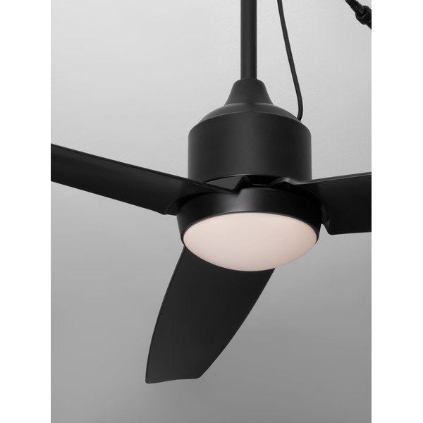 Mat crna metalna LED stropna svjetiljka s mogućnosti zatamnjivanja Blowy – Nova Luce-image-2
