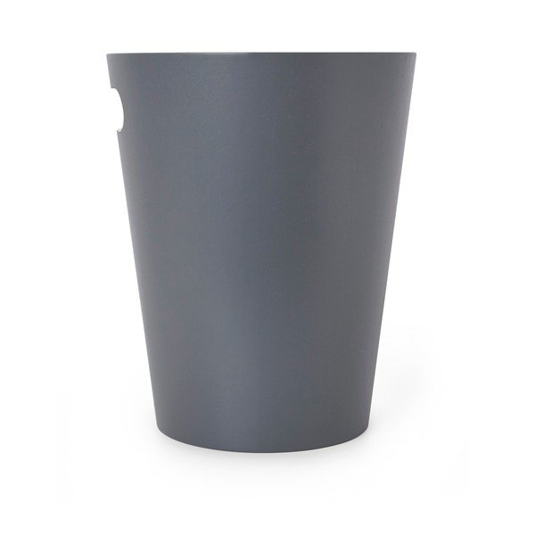 Tamno siva drvena kanta za smeće 7,5 l Woodrow – Umbra-image-4