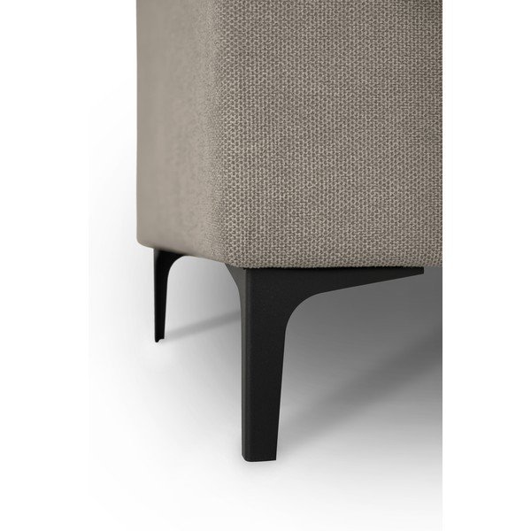 Svjetlo smeđa kutna garnitura od šenila (s lijevim kutom/u obliku slova "U") Fabian – Scandic-image-4