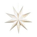 Bijeli svjetlosni ukras s božićnim motivom ø 75 cm Solvalla – Markslöjd