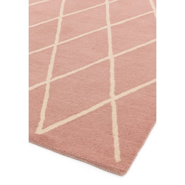 Ružičasti ručno rađen vuneni tepih 160x230 cm Albany – Asiatic Carpets-image-4