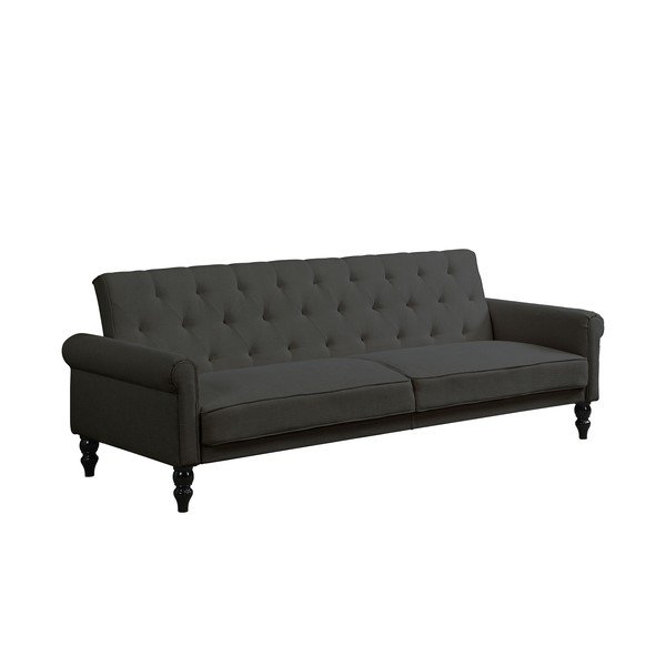 Antracitno siva podesiva/sklopiva sofa 222 cm Tyne – Støraa-image-2