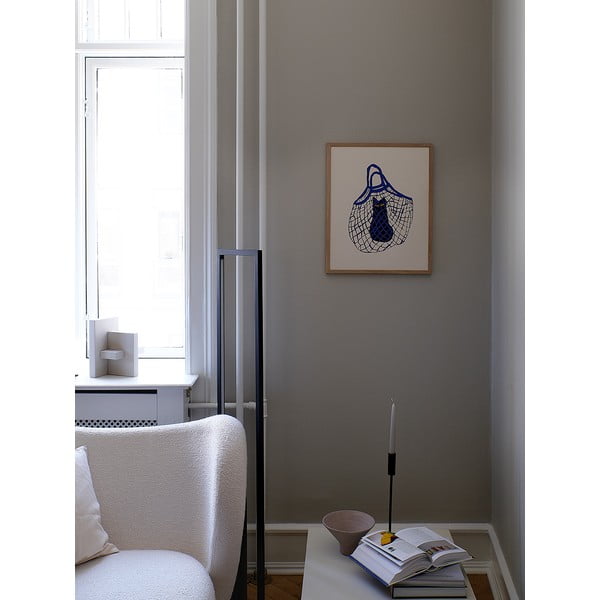 Plakat 30x40 cm The Cat’s In The Bag – Chloe Purpero Johnson – The Poster Club-image-1