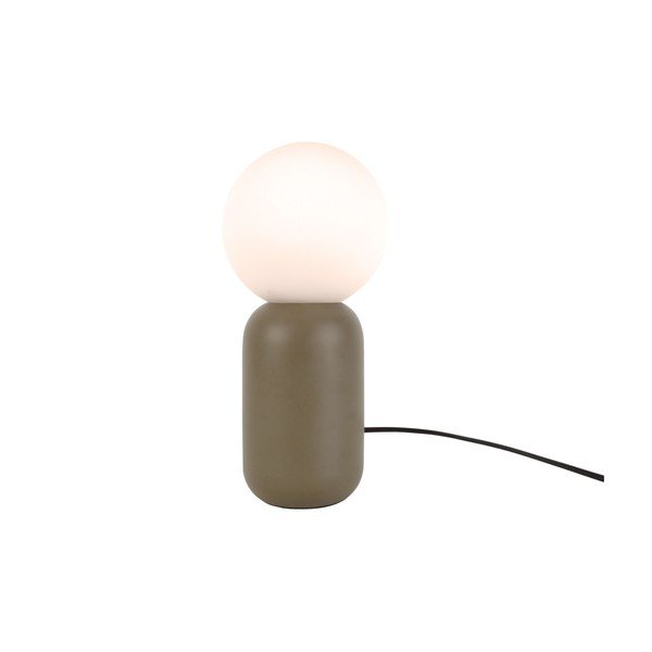 Zelena stolna lampa Leitmotiv Gala, visina 32 cm-image-2