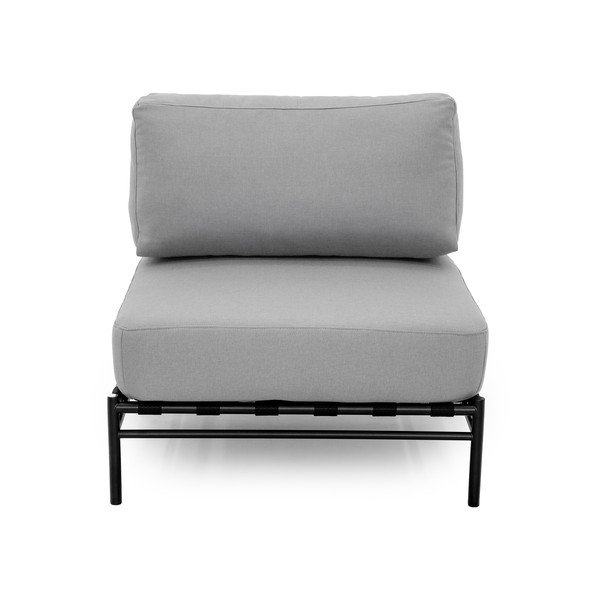 Svijetlo sivi modul za vrtne sjedeće garniture (srednji modul ) Dandy – Sit Sit-image-2