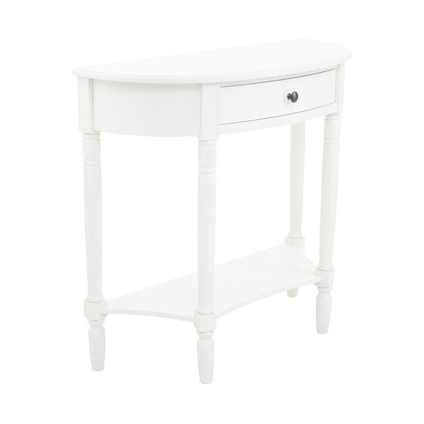 Bijeli pomoćni stol od masivnog bora 32x93 cm Heritage – Premier Housewares