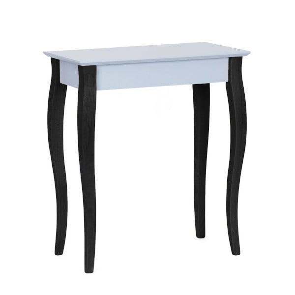 Svijetlo sivi konzolni stol s crnim Ragaba Lilo nogama, širine 65 cm