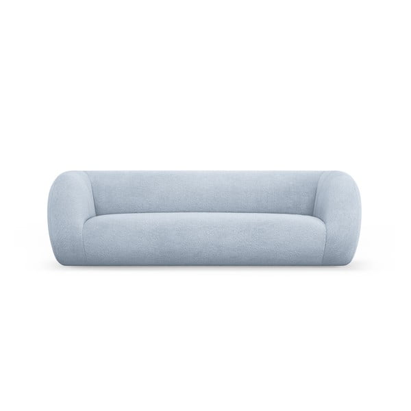 Svijetlo plava sofa od bouclé tkanine 230 cm Essen – Cosmopolitan Design