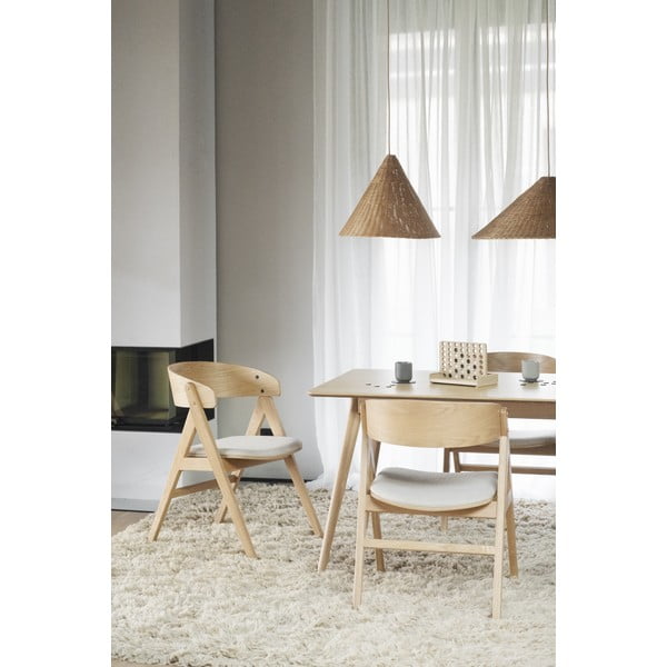 Blagovaonske stolice u kompletu od 2 komada u prirodnoj boji Waterton - Rowico-image-2