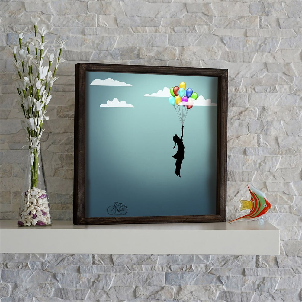 Zidna slika Baloons, 34 x 34 cm