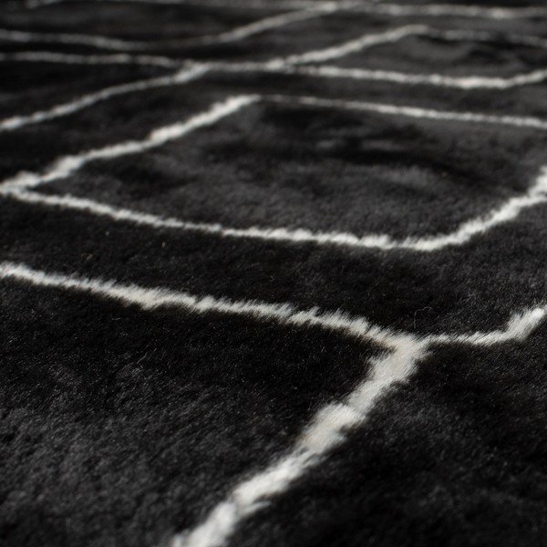 Crni perivi tepih 160x230 cm Imran – Flair Rugs-image-3