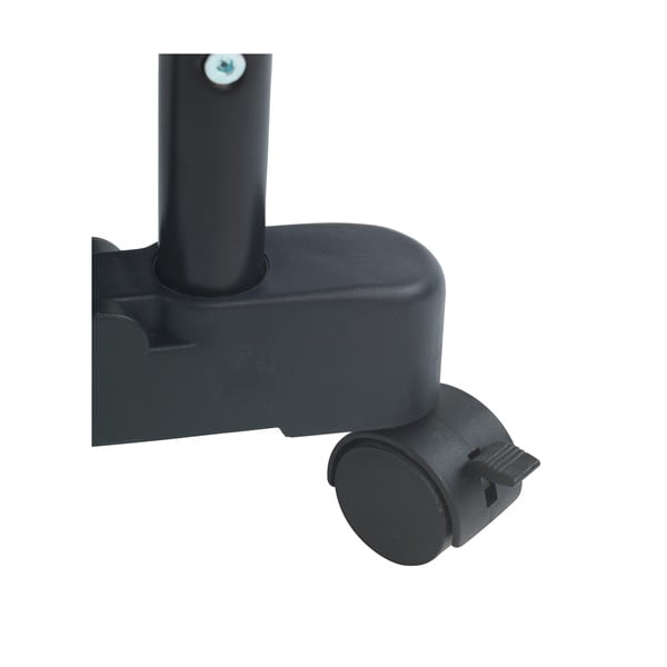 Crni metalni teleskopski mobilni stalak za odjeću All In - Wenko-image-3