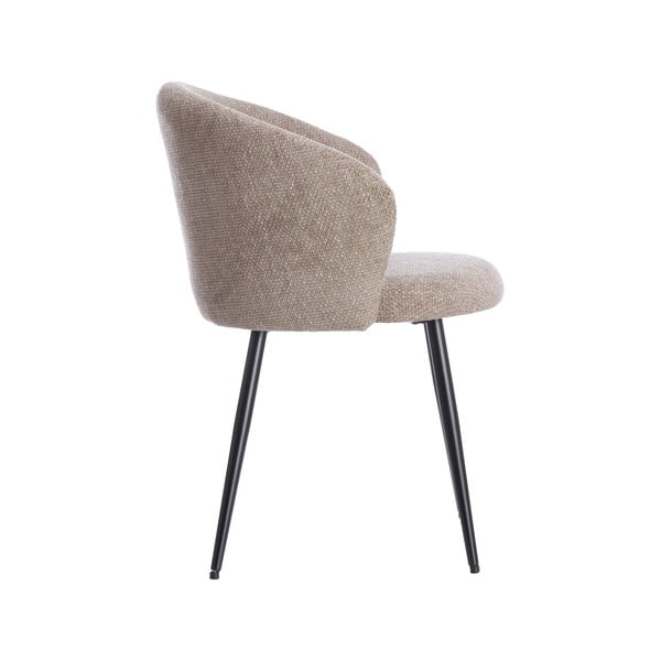 Bež metalne blagovaonske stolice u setu 2 kom Radaja – Light & Living-image-3