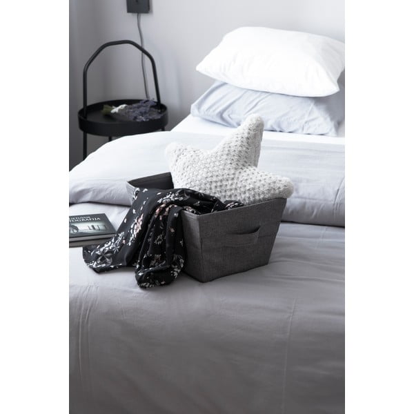 Siva košara za odlaganje Bigso Box of Sweden Tap, 26 x 19 cm-image-3