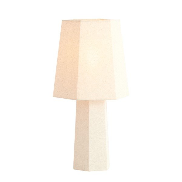 Krem stolna lampa s tekstilnim sjenilom (visina 50 cm) Musabo – Light & Living-image-1