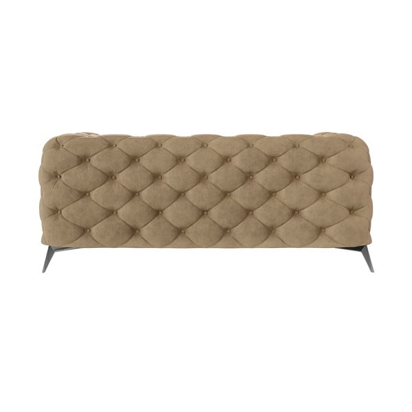 Svjetlo smeđa baršunasti sofa 185 cm Chelsea – Ropez-image-2