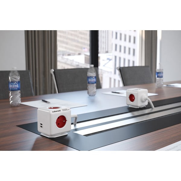 Razdjelnik utičnica 13 cm PowerCube Extended USB – Cubenest-image-1