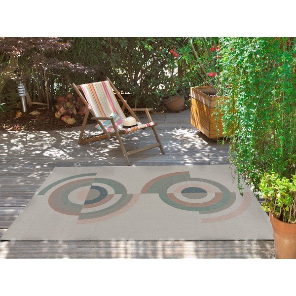 Krem vanjski tepih 77x150 cm Breno – Universal-image-1