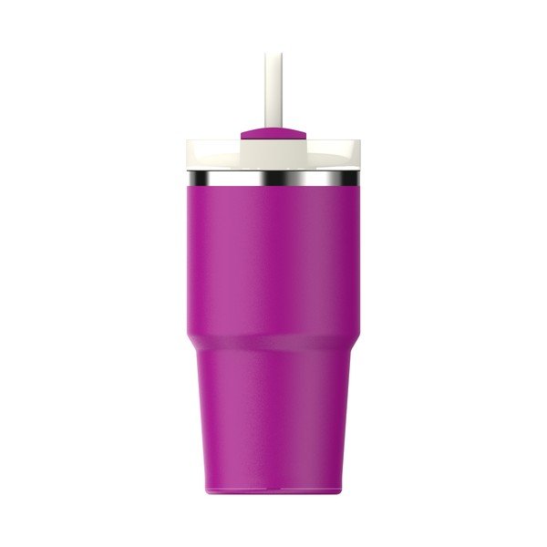 Ružičasta termosica od nehrđajućeg čelika sa slamkom 600 ml Quencher H2.0 FlowState Tumbler Violet Blossom – Stanley-image-2