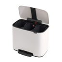 Bijela željezna kanta za smeće za odvojeni otpad/s pedalom 33 l Bo – Brabantia