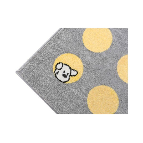 Žuto-sivi tepih Mazzini Sofas Puppy, 160 x 230 cm-image-1