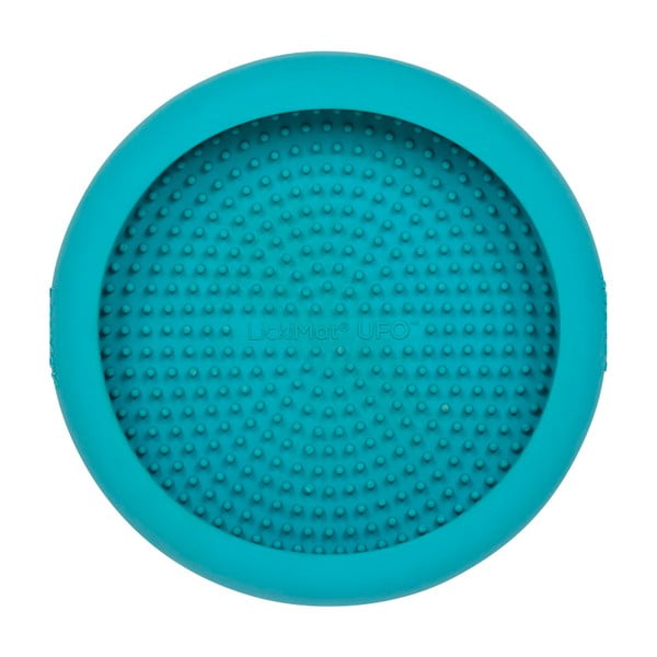 Hranilica/podloga za lizanje za ljubimce UFO Turquoise – LickiMat-image-3