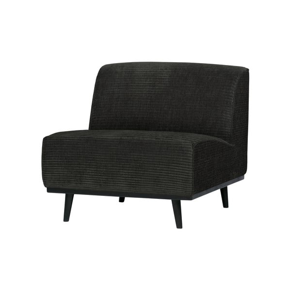 Tamno siva samtena stolica BePureHome Statement-image-1