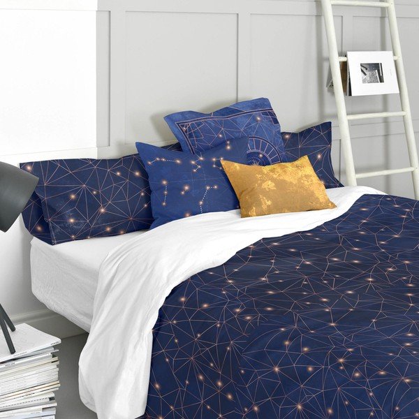 Pamučna jastučnica Blanc Deep Blue, 60 x 60 cm-image-1